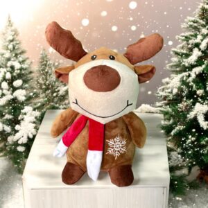 Peluche reno navideño